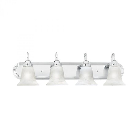Thomas Homestead 4-Light Wall Lamp in Chrome SL75844
